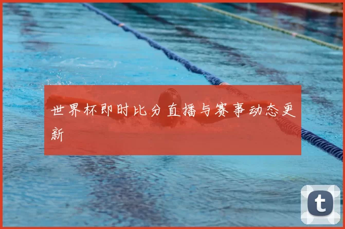 世界杯即时比分直播与赛事动态更新